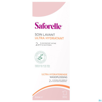 Saforelle soin lavant ultra hydra 500ml