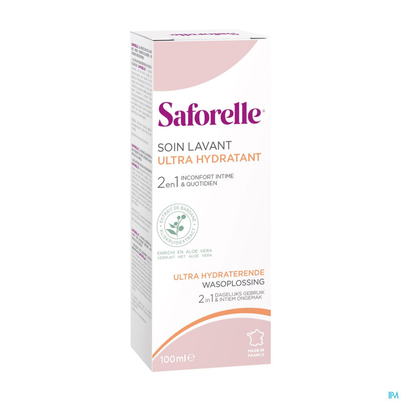 Saforelle soin lavant ultra hydra 100ml