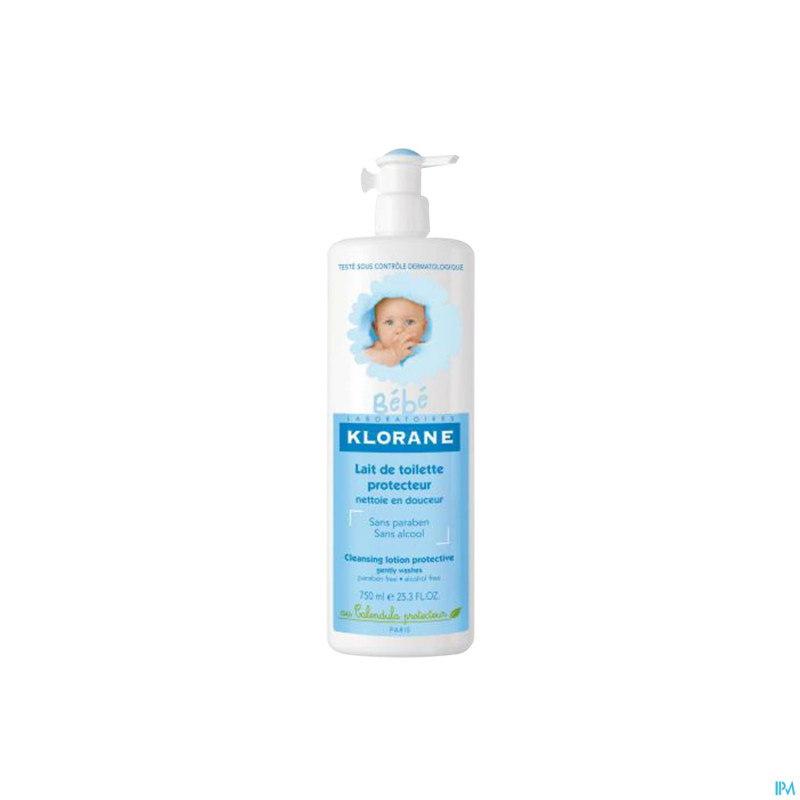 Klorane bb lait toilette protect. hydra veg. 750ml