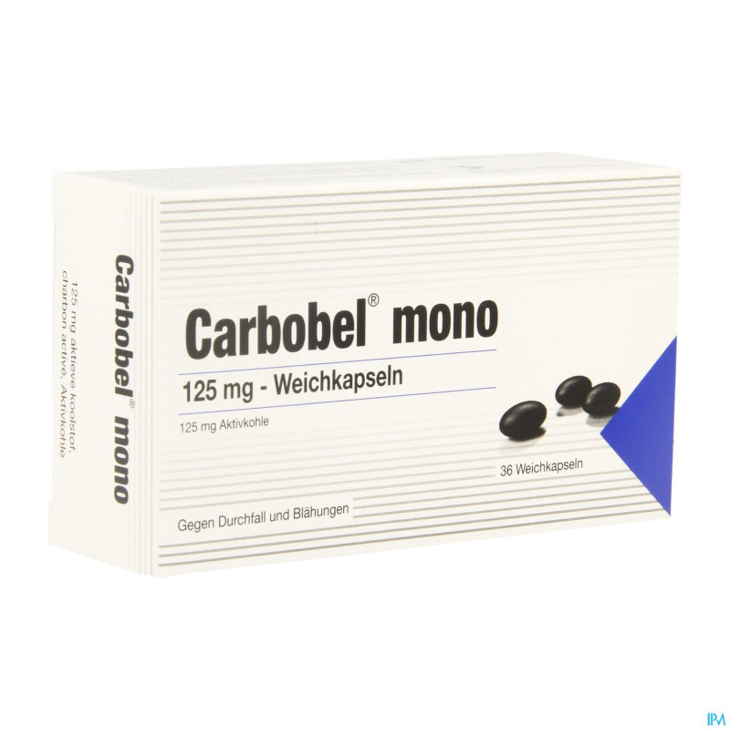 Carbobel mono softcaps 36