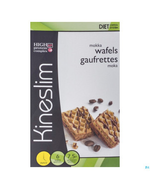 Kineslim gaufrettes moka    3x2