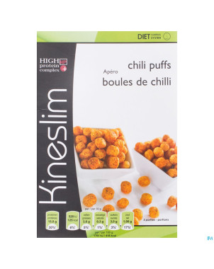 Kineslim apero boules chili   3x30g