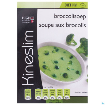 Kineslim soupe brocoli    pdr 4x30g