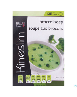 Kineslim soupe brocoli    pdr 4x30g