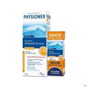 Physiomer sinus 135ml + 20ml gratuit