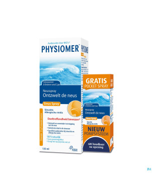 Physiomer sinus 135ml + 20ml gratuit