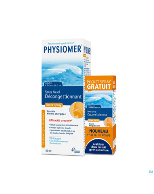 Physiomer sinus 135ml + 20ml gratuit