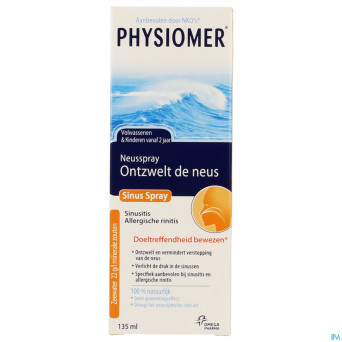 Physiomer sinus 135ml + 20ml gratuit