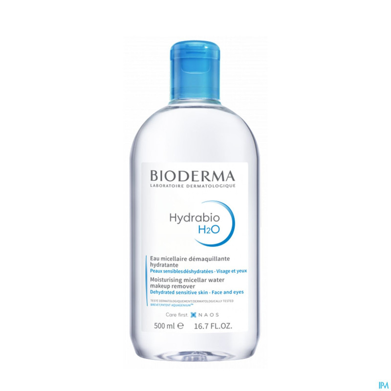 Bioderma hydrabio h2o solution micellaire 500ml
