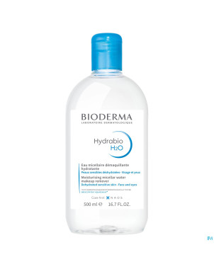 Bioderma hydrabio h2o solution micellaire 500ml