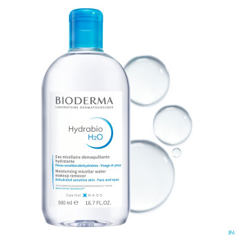 Bioderma hydrabio h2o solution micellaire 500ml