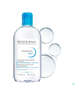 Bioderma hydrabio h2o solution micellaire 500ml
