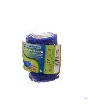 Bande cohesive bleu 7,5cmx4,5m    covarmed