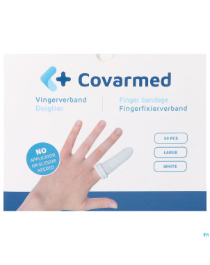 Finger bob large blanc 50    covarmed
