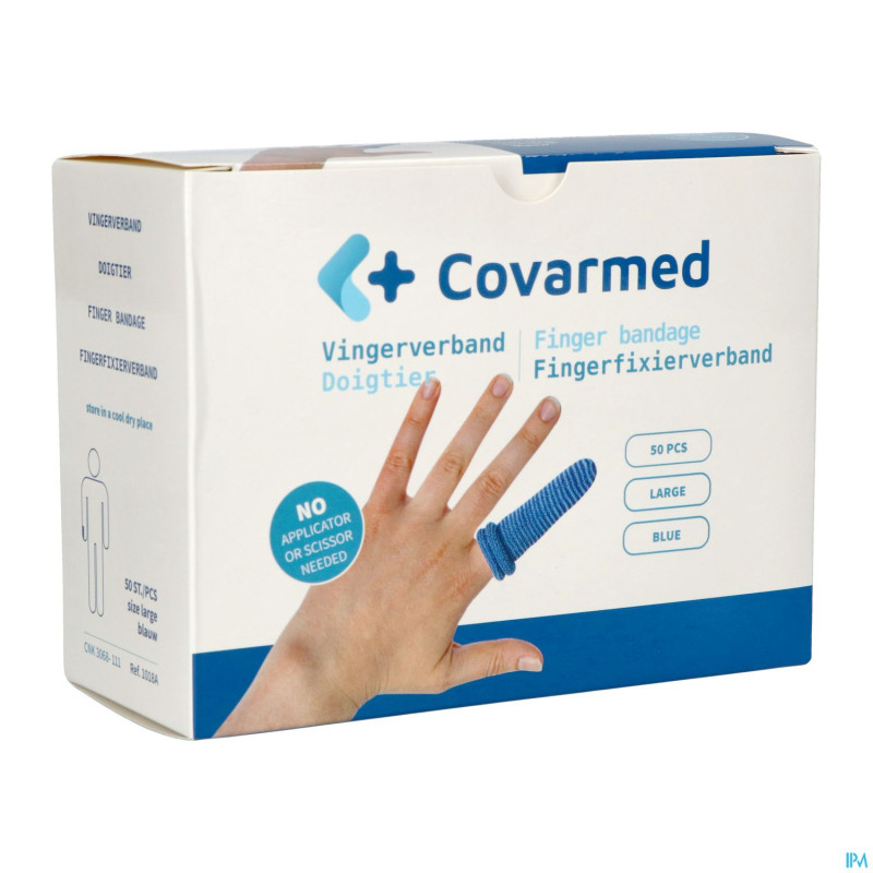 Finger bob large bleu 50    covarmed