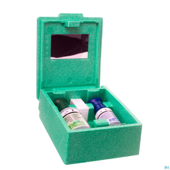 Coffre rince-oeil plum rempli    covarmed