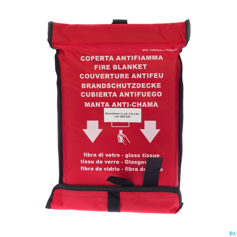Couverture incendie 1,5x1,8m  cfr 3604808 covarmed