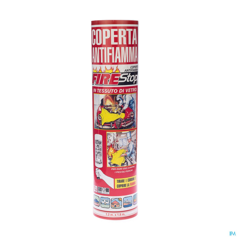 Couverture incendie 1,2x1,8m    covarmed