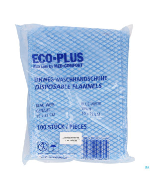 Gants de toilette jetables 100    covarmed