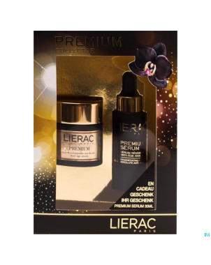 Lierac coffret premium creme 50ml+serum gratuit