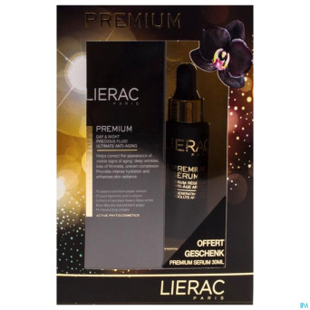 Lierac coffret premium fluide 50ml+serum gratuit