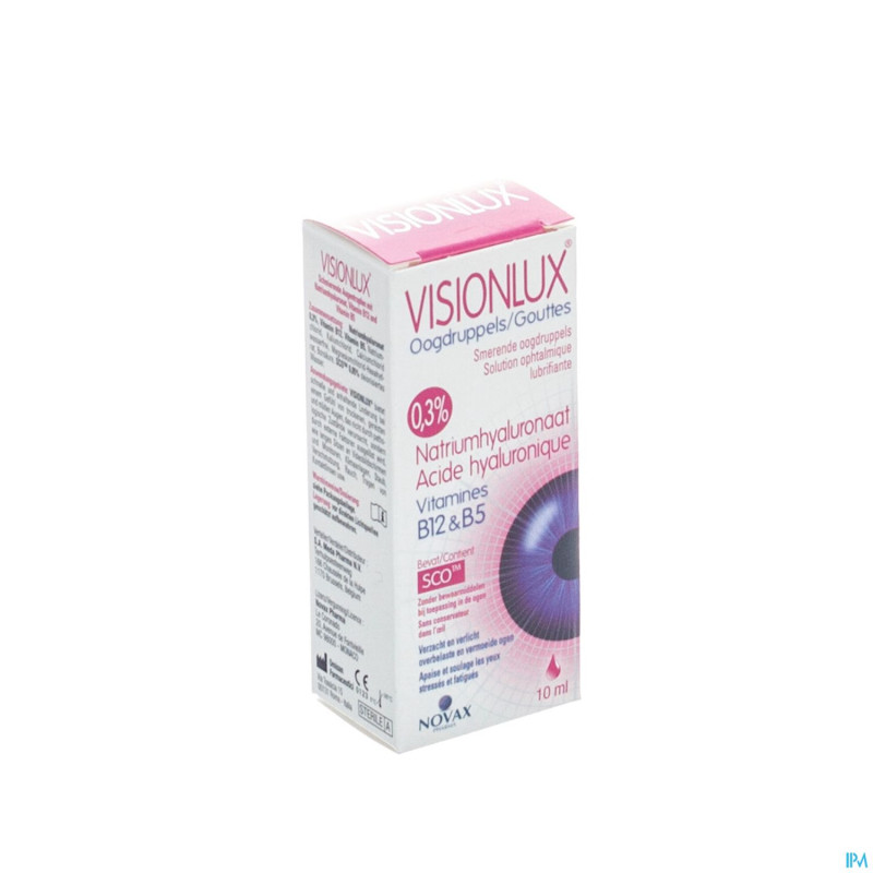 Visionlux sol ophtalmique 1x10ml