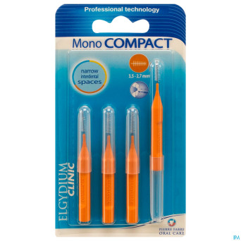 Elgydium clinic monocompact brosse interd.orange 4