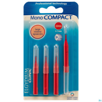 Elgydium clinic monocompact brosse interd.rouge  4