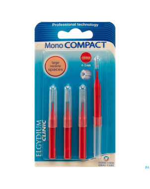 Elgydium clinic monocompact brosse interd.rouge  4