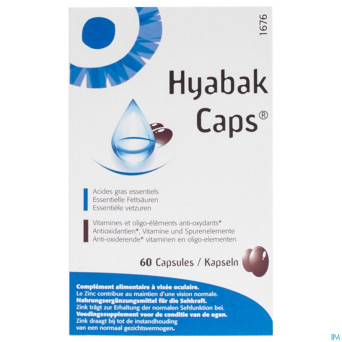Hyabak caps  60 rempl.2319564