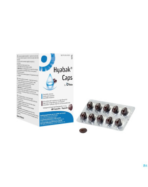 Hyabak caps  60 rempl.2319564