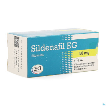 Sildenafil eg  50 mg comp pell 24 x  50 mg
