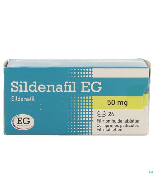 Sildenafil eg  50 mg comp pell 24 x  50 mg