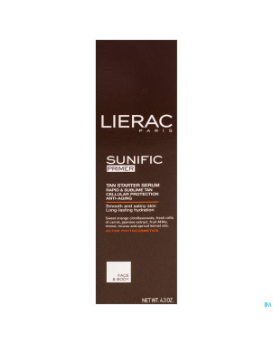 Lierac sunific preparateur bronzage seerum 125ml