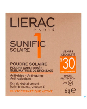 Lierac sunific pdr sable ip30 6g
