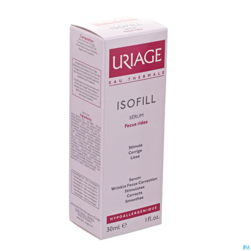Uriage isofill serum intense repulant nf    30ml
