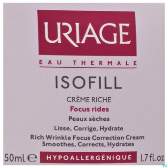Uriage isofill creme focus rides ps nf    pot 50ml