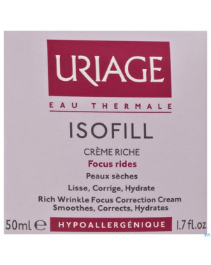 Uriage isofill creme focus rides ps nf    pot 50ml