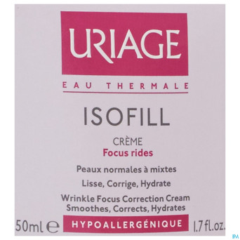 Uriage isofill creme focus rides pn-ps nf pot 50ml