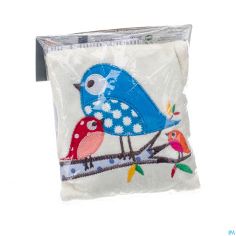Fashy coussin chauffant pepite raisin oiseaux