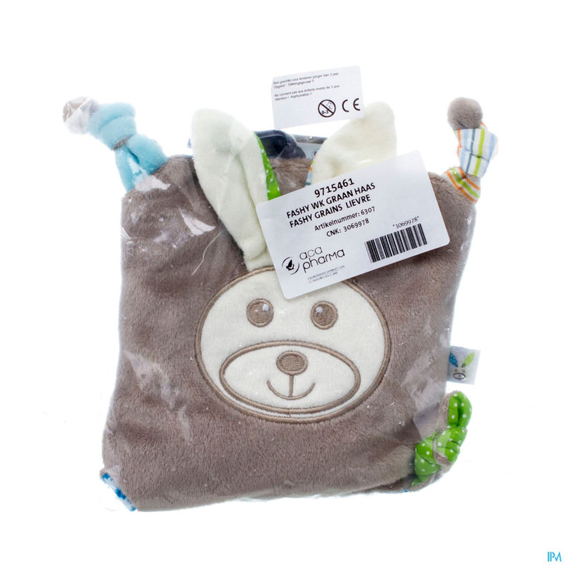 Fashy coussin chauffant grain lievre