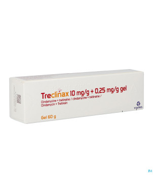 Treclinax 10mg/g + 0,25mg/g gel tube 60g