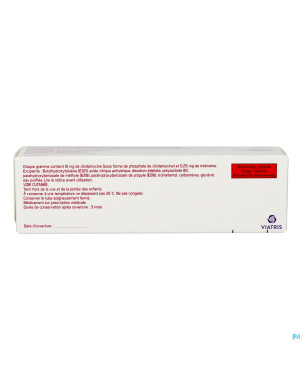 Treclinax 10mg/g + 0,25mg/g gel tube 60g