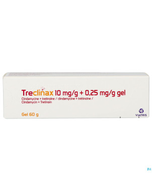 Treclinax 10mg/g + 0,25mg/g gel tube 60g