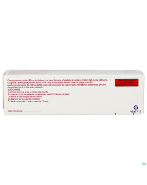 Treclinax 10mg/g + 0,25mg/g gel tube 60g