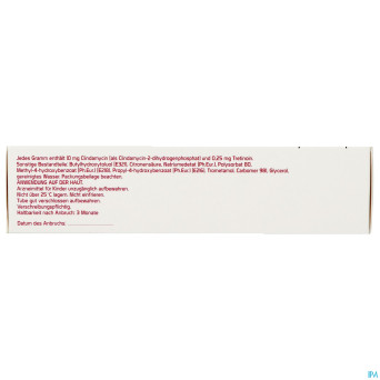 Treclinax 10mg/g + 0,25mg/g gel tube 60g