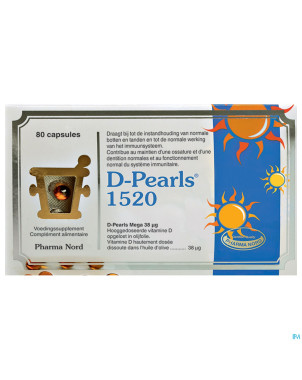 D-pearls 1520    caps 80