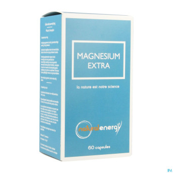 Magnesium extra    caps 60 natural energy labophar