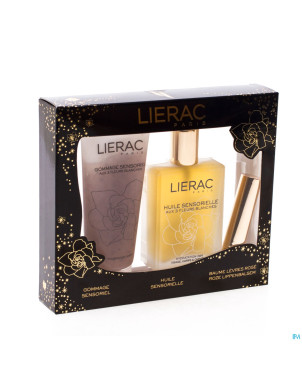 Lierac coffret huile sensorielle 3 produits