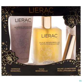 Lierac coffret huile sensorielle 3 produits